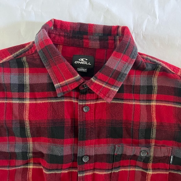 O’Neill Surf Red Flannel - Large - Picture 2 of 4